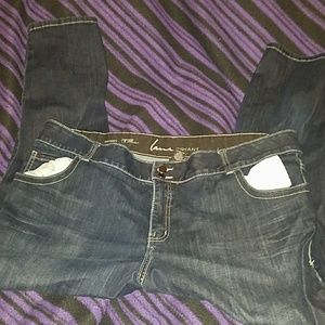 Dark wash Skinny jeans